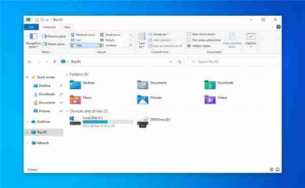Windows10 21H1新版图标和UI新鲜出炉