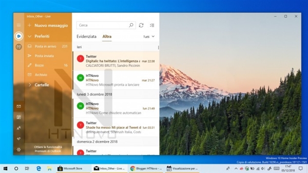 Win10邮件日历更新：图标全面改版升级