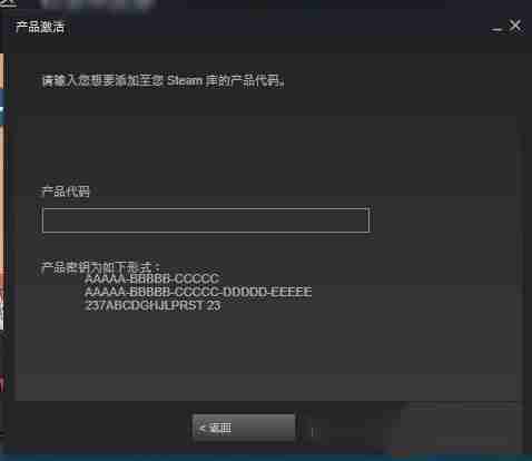 steam key怎么用？