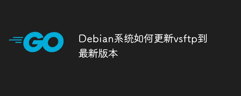Debian系统如何更新vsftp到最新版本