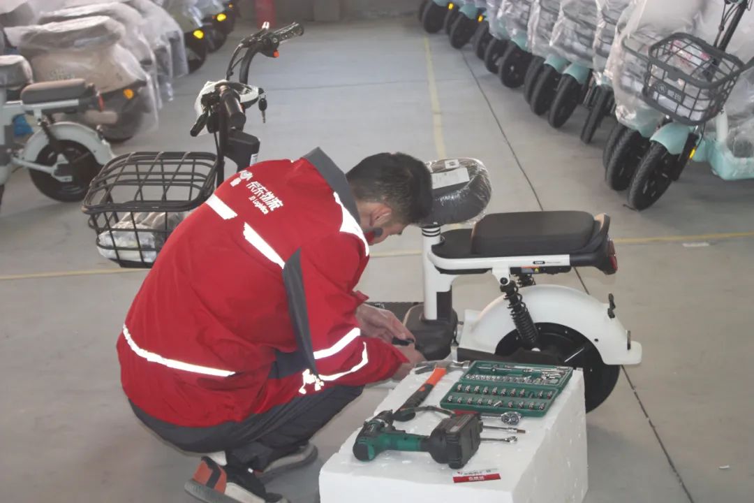 京东网购二轮电车，安装送货上门更安心