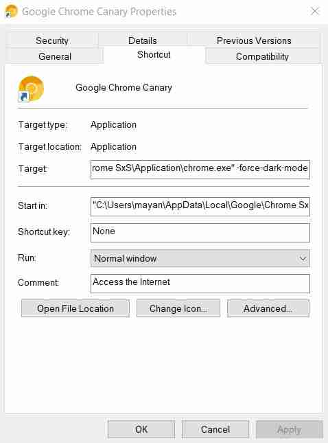 如何在Win10上尝鲜启用Chrome的黑暗模式