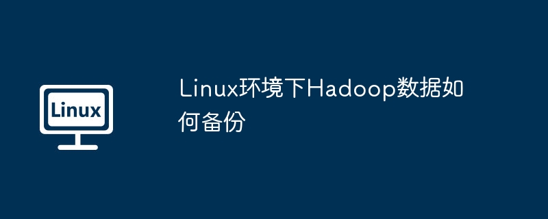 Linux下Hadoop数据备份全攻略