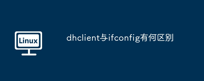 dhclient与ifconfig命令区别解析