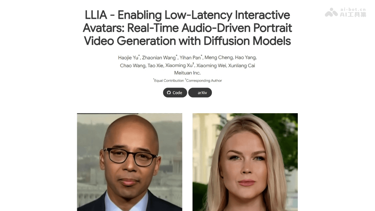 LLIA框架助力美团音频生成视频新突破