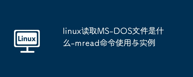 Linux下用mread读取MS-DOS文件方法