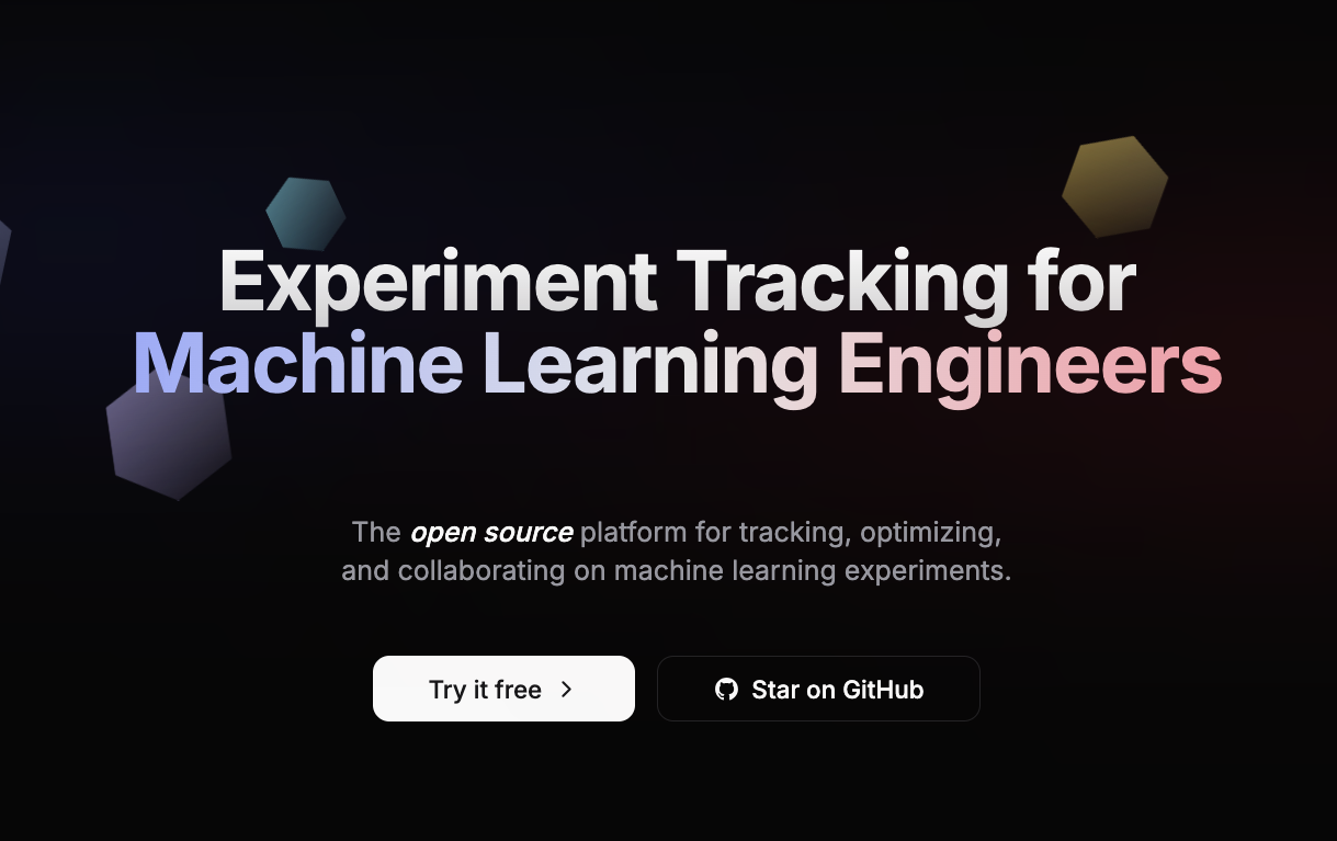 mlop.ai: 全部开源的超高效实验追踪及数据管理平台