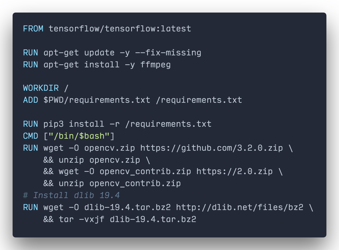 Better DockerFile Syntax