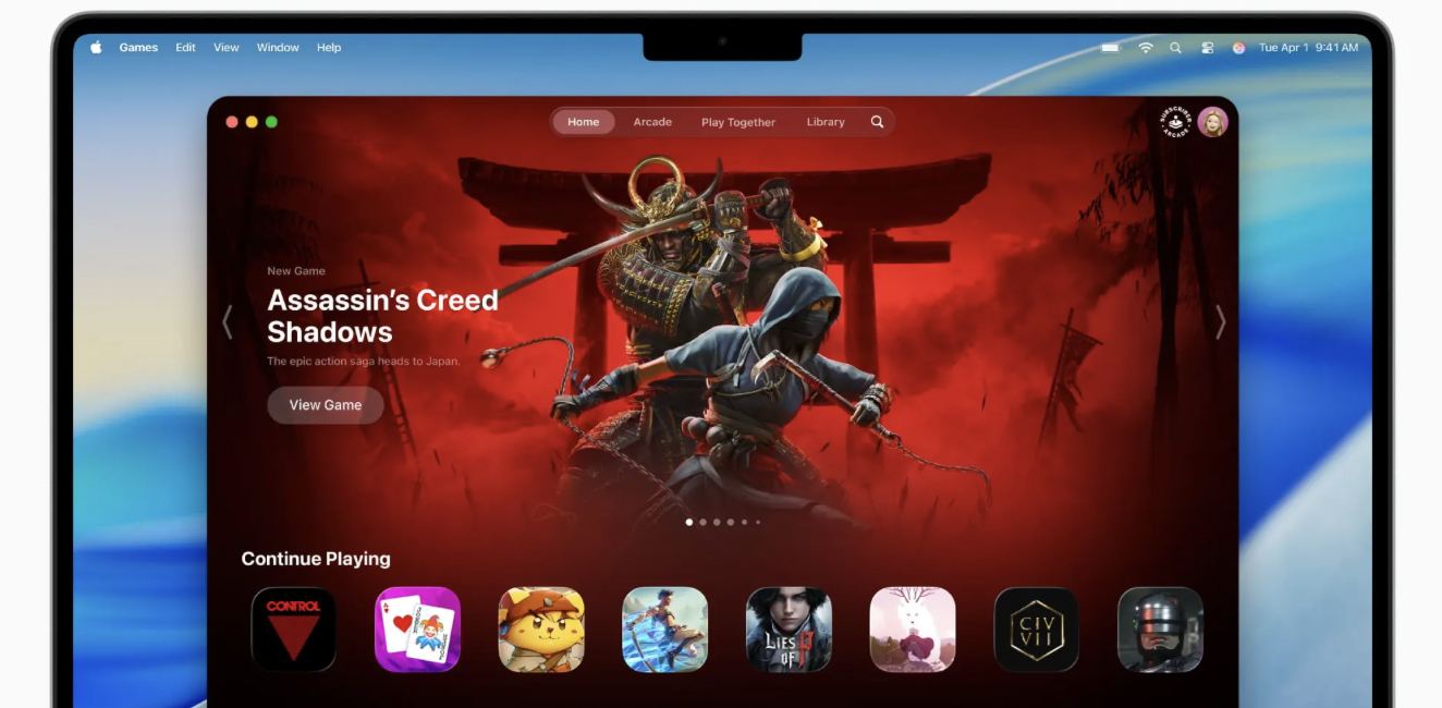 苹果Mac将上线九大热门游戏