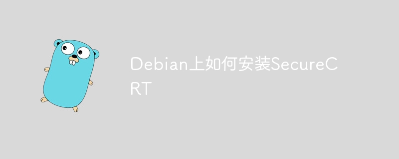 Debian上如何安装SecureCRT