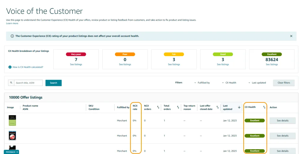 亚马逊卖家后台大变动，将无法直接查看具体评论并联系买家