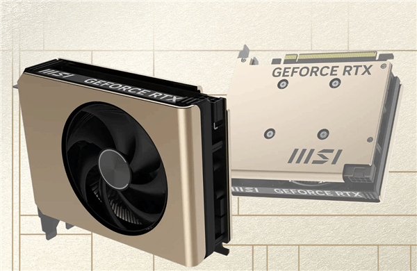 微星RTX5060显卡亮相：145mm单风扇设计