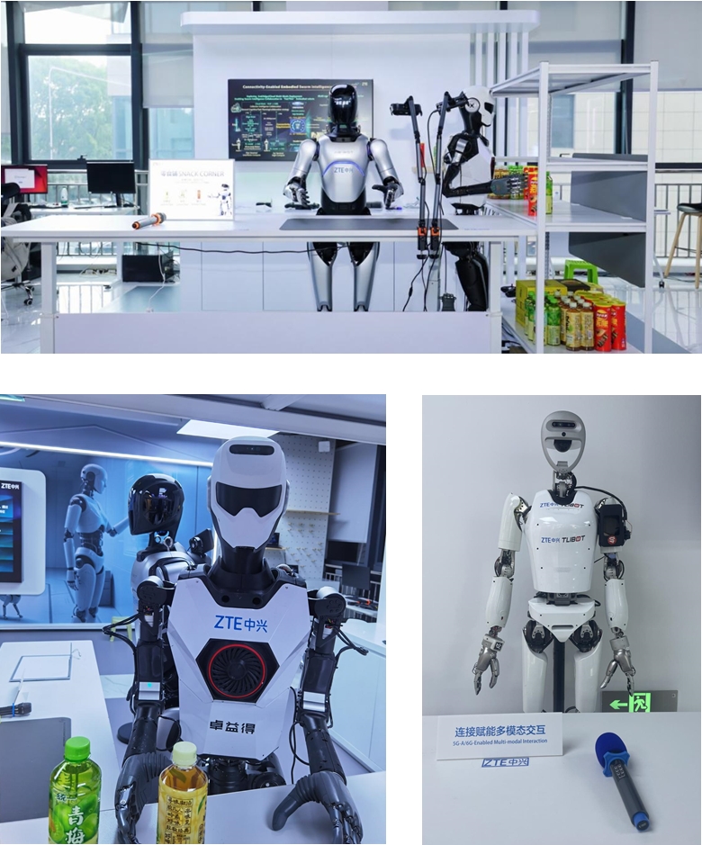 多品牌机器人异构协同，中兴5G/6G赋能首场景