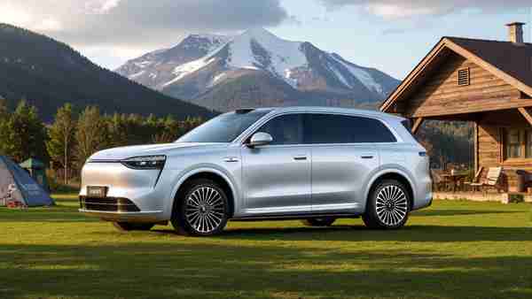 全新问界M7非官方渲染图曝光：和问界M8一脉相承