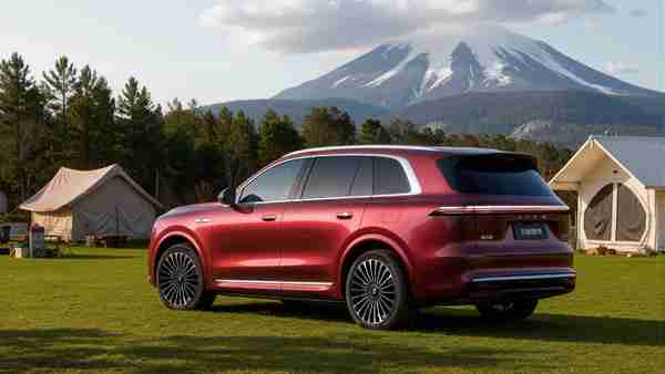 全新问界M7非官方渲染图曝光：和问界M8一脉相承