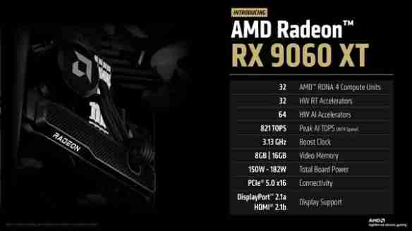AMD 9060XT 16GB 跑分泄露！性能竟逊于7700 XT！