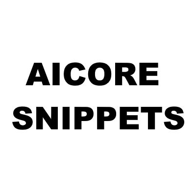 AICore Snippets