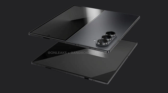 曝三星折叠手机Galaxy Z Fold 7超轻薄!折叠厚度仅9mm