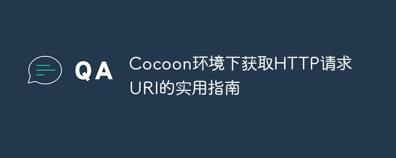Cocoon获取HTTP请求URI方法全解析