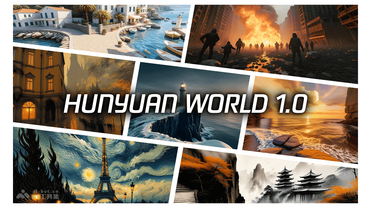 混元3D世界模型 1.0— 腾讯开源的3D世界生成模型
