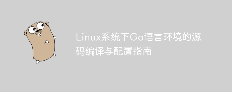 Linux下Go编译配置教程详解