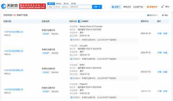 小米新车又来了？小米汽车登记Vision GT概念车著作权