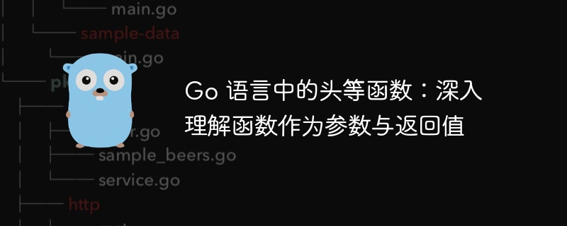 Go语言函数作为参数与返回值详解