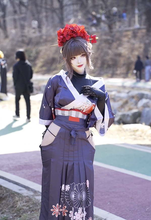 B站最速百万粉丝Coser博主诞生!一名韩国小姐姐