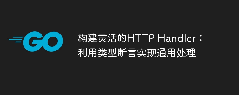 灵活HTTP处理器：类型断言实现通用处理