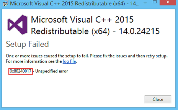 0x80240017未指定错误怎么解决 原因分析及解决方案