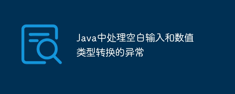 Java空值处理与数值转换错误分析