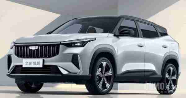 全新一代吉利博越正式亮相!2.05m长贯穿灯 四款配色