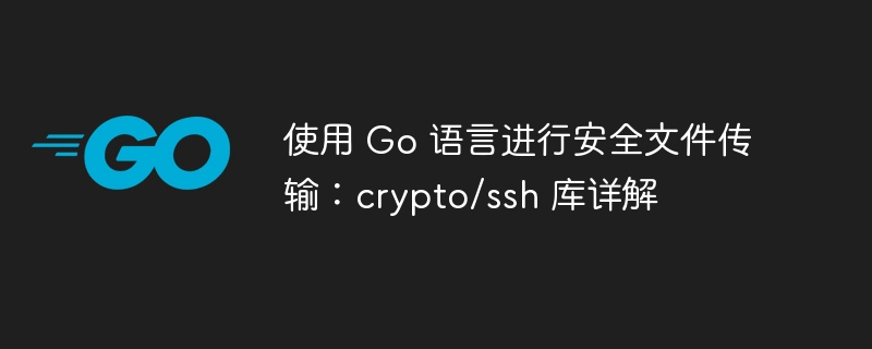 Go语言SSH安全传输教程