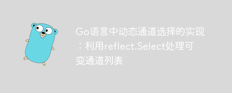 Go语言中动态通道选择的实现：利用reflect.Select处理可变通道列表
