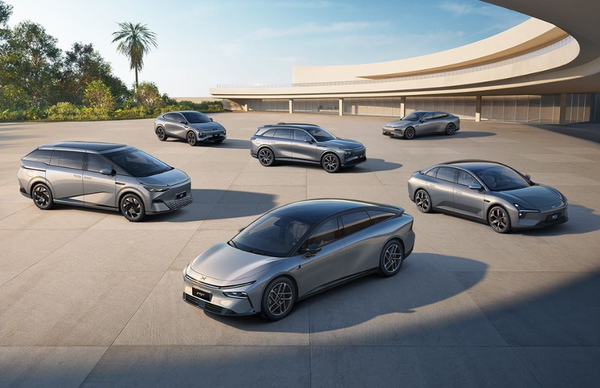 上周造车新势力销量排名公布 零跑鸿蒙小鹏居前三 