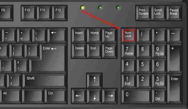电脑键盘数字键打不出来怎么解锁 快速修复教程