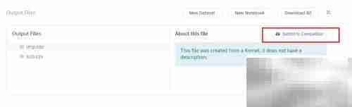 Kaggle Kernel提交指南