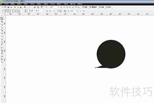 CDR绘制矢量对话图标技巧