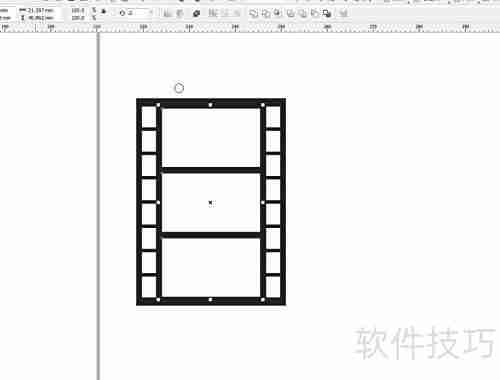 CorelDRAW绘制胶片图标教程