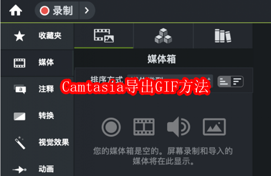 Camtasia导出GIF步骤详解