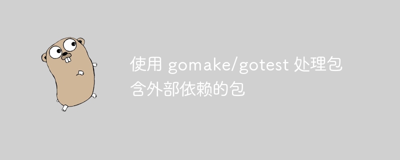 GoMake处理依赖包的实用技巧
