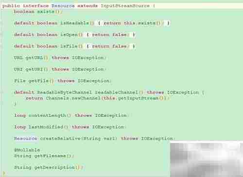 Spring Resource接口详解