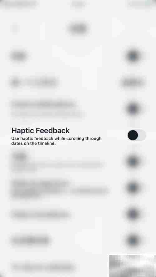 Vantage关闭触觉反馈方法