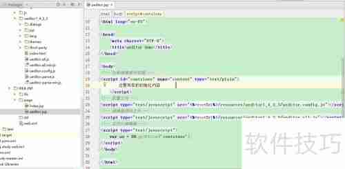 UEditor获取纯文本JS方法