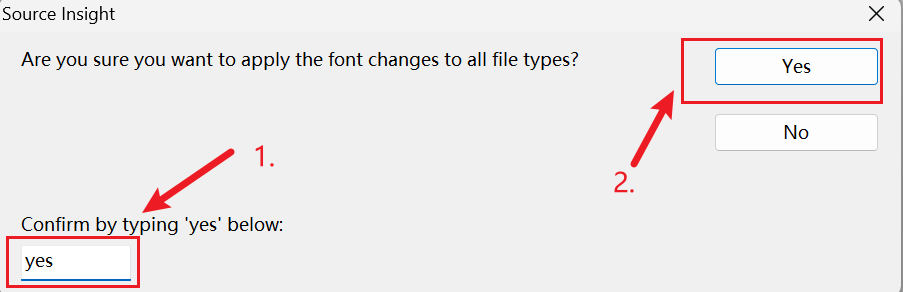 source insight如何设置字体?source insight设置字体的方法