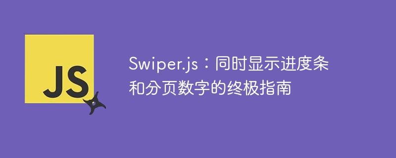 Swiper.js进度条与分页数字教程