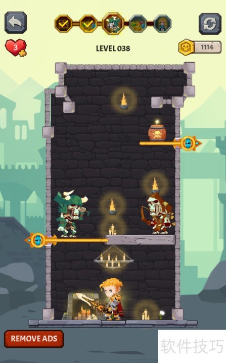 TapLitterFighter第38关通关技巧