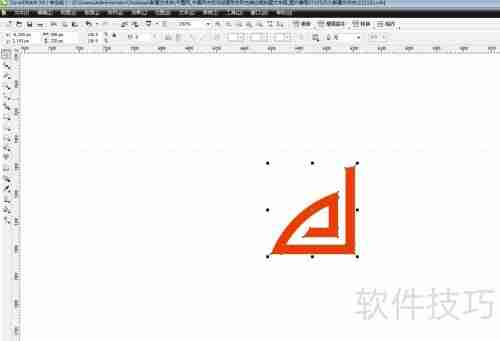 CDR绘制矢量花纹边框技巧