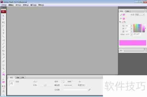 Flash CS3中文输入方法
