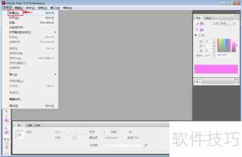 Flash CS3中文输入方法